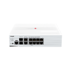RG-SF2920-8GT2MG2XS-P 8-Port GE All-Optical PoE Switch, 2 × 5G Electrical Ports (Backward Compatible)